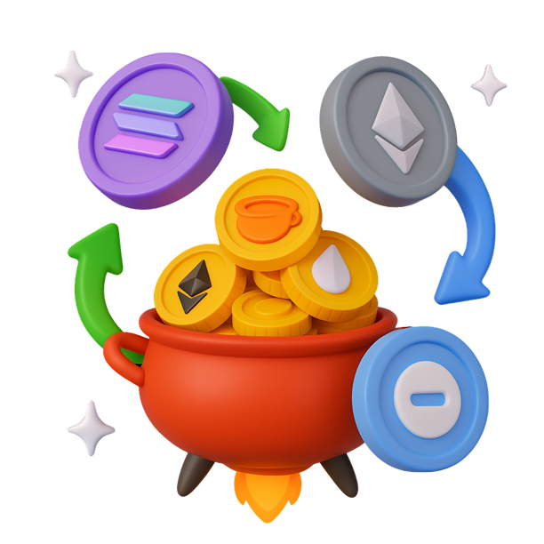 Token Launch Illustration